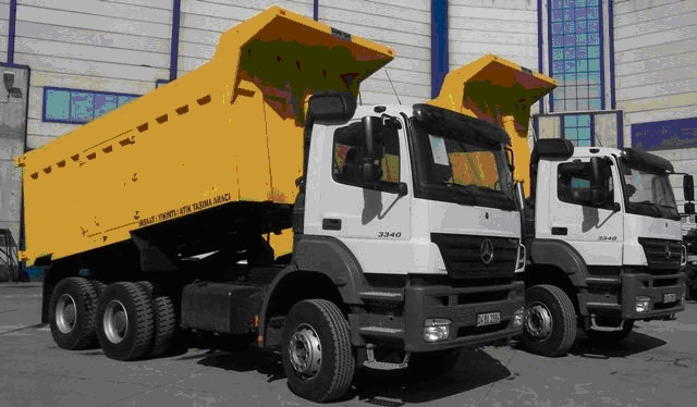 Used mercedes dump trucks #7